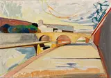 Ugo Attardi, Along the Tiber