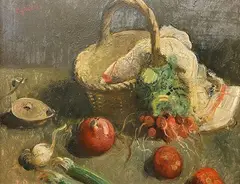 Natura morta con ortaggi by Francesco Pagliazzi, offered Jul 2020