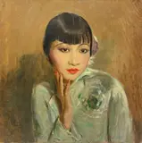 Arthur Sir Acton, Ritratto di donna orientale, cm.