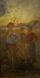 Giacomo Gandi, Paesaggio con contadini