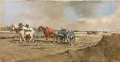 Alfredo Soressi, Cavatura della sabbia