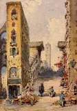 Giuseppe Carelli, Scalinata