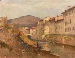 Vecchie case sul Mugnone by Niccolò Cecconi, offered Jul 2020
