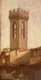 Eugenio Cecconi, Paesaggio fiorentino