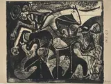 Pablo Picasso, Corrida Le Picador, Editore Fernand Mourlot