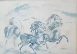 Aligi Sassu, Cavalli
