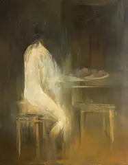 Una sera by Giuseppe Ajmone, offered Jul 2020