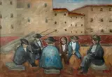 Ottone Rosai, Riposo di operai