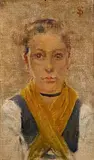 Telemaco Signorini, Ritratto, Bambina di Riomaggiore (La Nene)