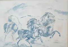 Aligi Sassu, Cavalli