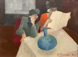 Nino Tirinnanzi, Figure (fronte) - Figura e cavallo (retro)