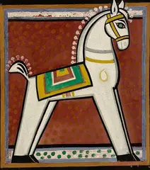 Jamini Roy, Cavallo