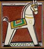 Jamini Roy, Cavallo