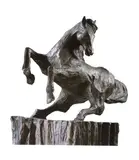 Aligi Sassu, E' una scultura non è un cavallo