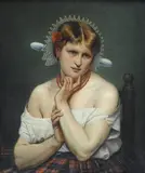 Antonio Zannoni, Ritratto femminile, 1885