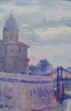 Giovanni March, Ponte di ferro a Roma