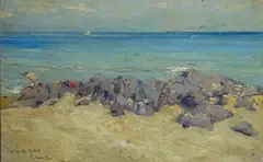 Scogli by Giuseppe Casciaro, 1942, offered May 2020
