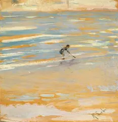 Pescatore by Raffaello Sorbi, offered May 2020