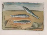 Carlo Carrà, Natura morta con pesci