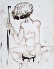 Senza titolo by Giuseppe Migneco, offered May 2020