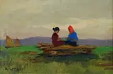 Madre e figlia by Renato Natali, offered Apr 2020