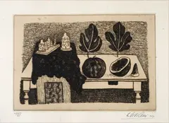 Cocomeri e foglie by Giuseppe Viviani, offered Apr 2020