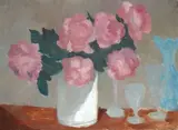 Guido Peyron, Natura morta con vaso di fiori