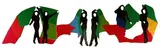 Marco Lodola, New language (dittico), 1995