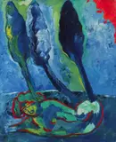Mimmo Germana, Fontana tra alberi