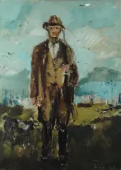 Cacciatore by Giorgio Celiberti, 1957, cm., offered Apr 2020