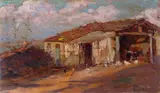 Francesco Gioli, Fienile di campagna