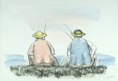 Pescatori by Roberto Masi, offered Mar 2020