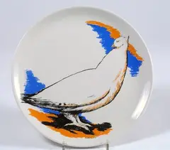 Colomba by Domenico Purificato, Sul verso: iscrizione "Ceramica fiori oscuri/ Milano" con numerazione., offered Mar 2020