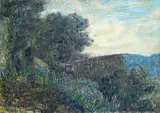 Umberto Vittorini, Paesaggio a Cereglio