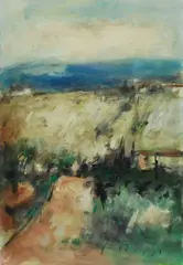 Paesaggio by Sergio Scatizzi, 1992, offered Mar 2020