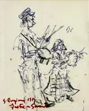 Guido Borgianni, Suonatori di strada
