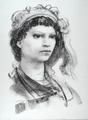 Pietro Annigoni, Volto di donna