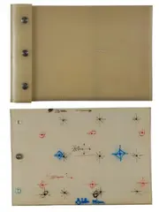 Progetto 74 by Marco Gastini, libro composto da cinque tavole serigrafiche stampate on pvc, offered Mar 2020