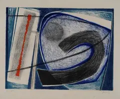 Henri Goetz, Composizione fondo verde