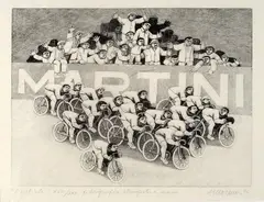 Alderico Morena, I ciclisti