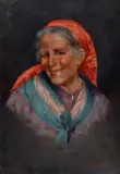 Tito Pellicciotti, Ritratto di contadina
