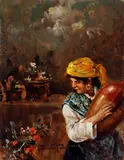 Riccardo Pellegrini, Donna con giara (La spagnola)