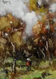 Lorenzo Gignous, Figura nel bosco