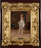 Francesco Vinea, Figura di gentiluomo con spada