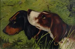 Cani da caccia by Michelangelo Meucci, offered Feb 2020