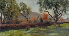 Paesaggio maremmano by Eugenio Cecconi, offered Feb 2020