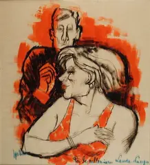 Figure by Remo Squillantini, Per la Collezione Laura Longo. Firma in basso a sinistra., offered Feb 2020