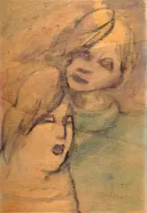 Volti by Mino Maccari, offered Feb 2020