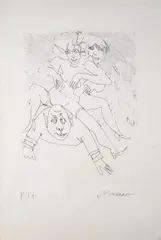 Cavallina by Mino Maccari, offered Feb 2020