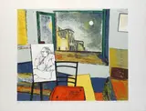 Mario Carotenuto, Ritratto di Alfonso Gatto nello studio